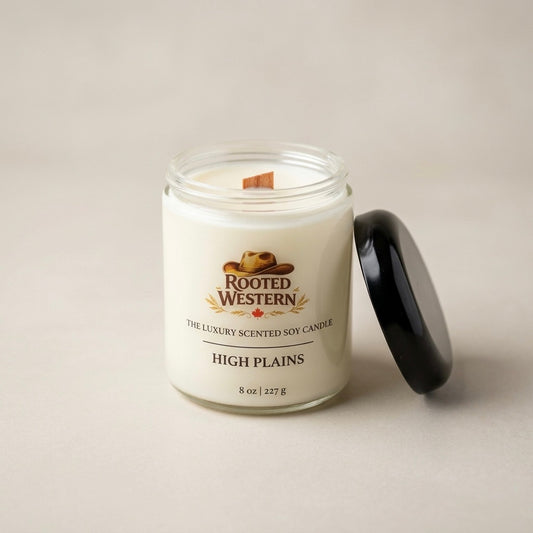 High Plains Soy Wax Candle 8 oz